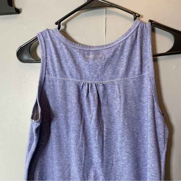 Columbia Women's Heather Blue Sleeveless Tank Top size medium - Picture 5 of 6